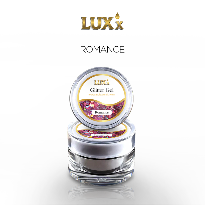1-7 Гел боя с частици Glitter Romance - Image 1