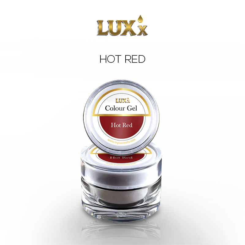 8-1 Цветна гел боя Hot Red - Image 1