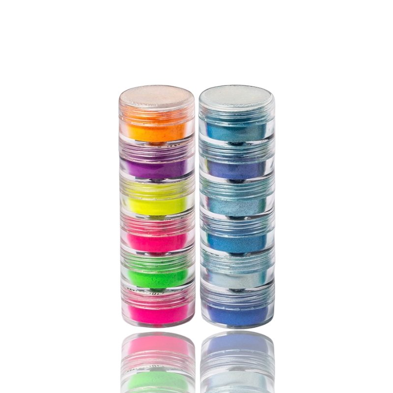 neon-pigmente-summer Неонови пигменти Summer -12бр. - Image 1