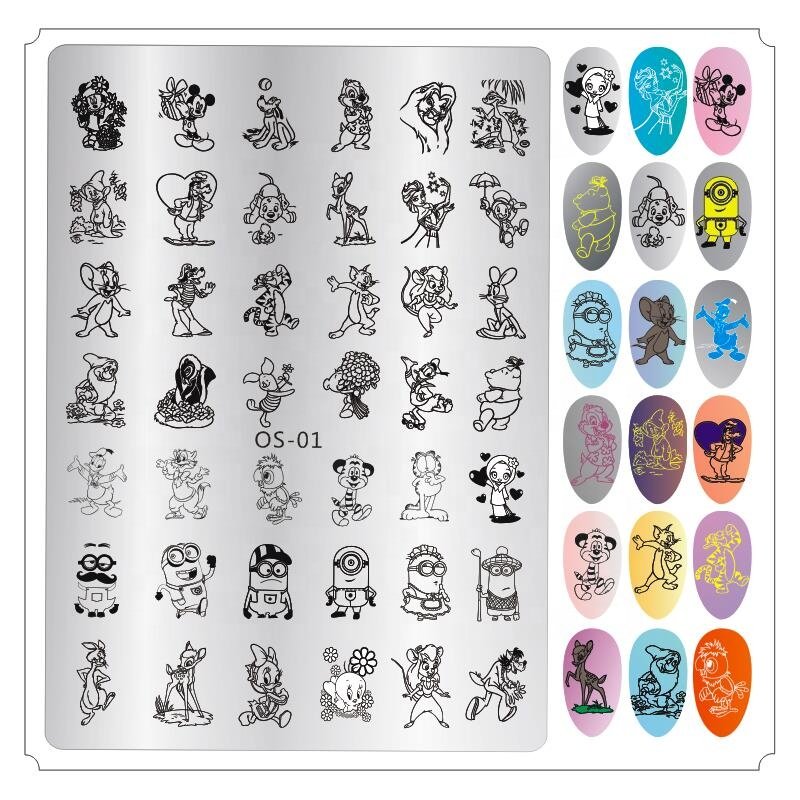 stamplate-3 Плочка за печати XXL - Модел 3 - Image 1